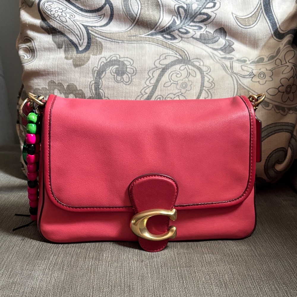 EUC Coach Soft Tabby Shoulder Bag in Colorblock